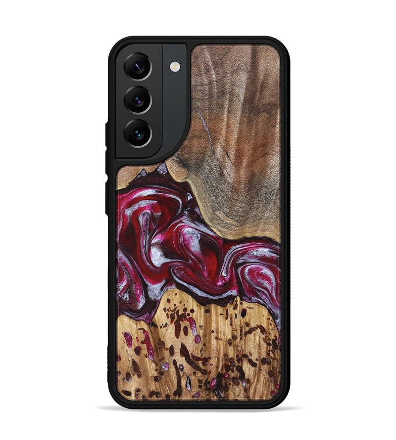 Galaxy S22 Plus Wood Phone Case - Krysten (Red, 824293)