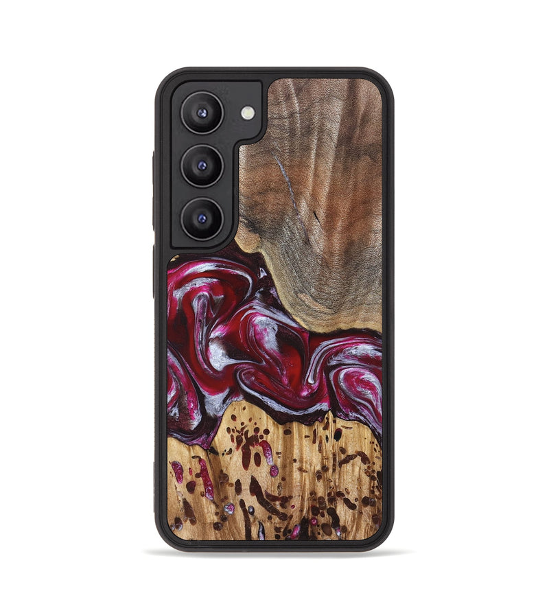 Galaxy S23 Wood Phone Case - Krysten (Red, 824293)