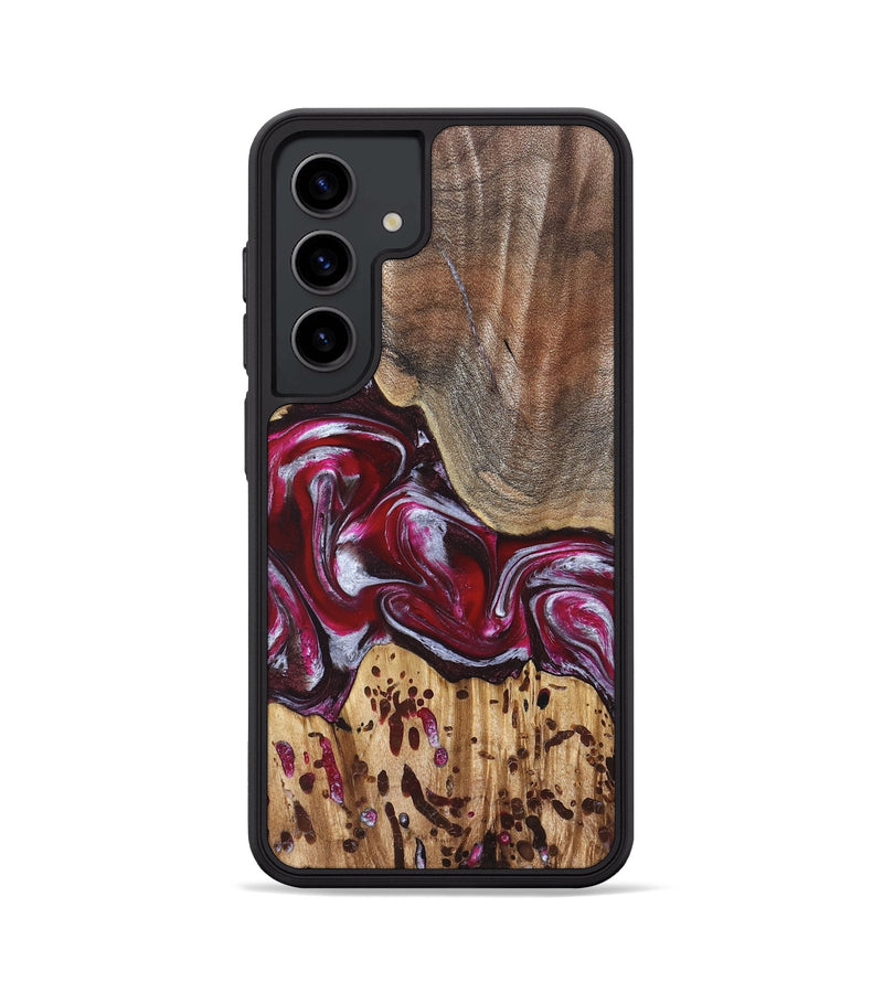 Galaxy S24 Wood Phone Case - Krysten (Red, 824293)