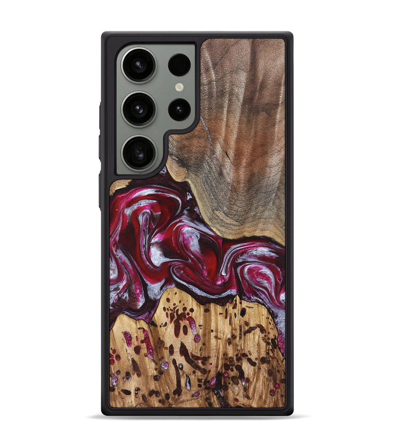 Galaxy S24 Ultra Wood Phone Case - Krysten (Red, 824293)