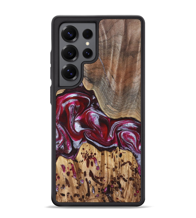 Galaxy S25 Ultra Wood Phone Case - Krysten (Red, 824293)