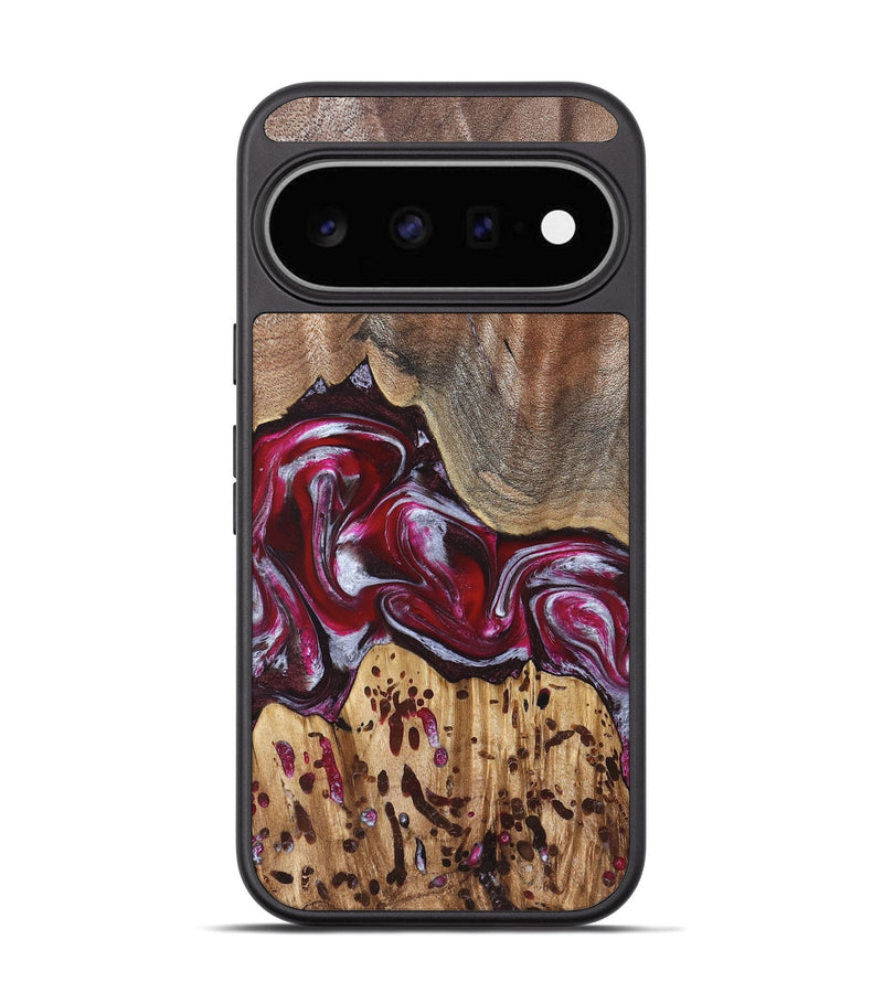 Pixel 11 Wood Phone Case - Krysten (Red, 824293)