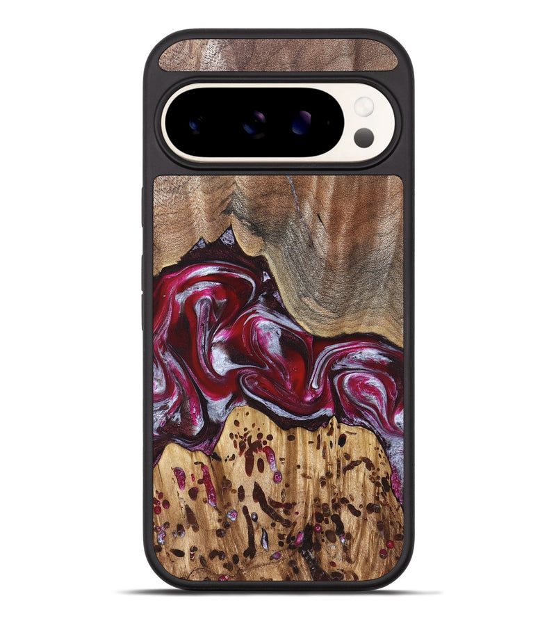 Pixel 9 Pro XL Wood Phone Case - Krysten (Red, 824293)
