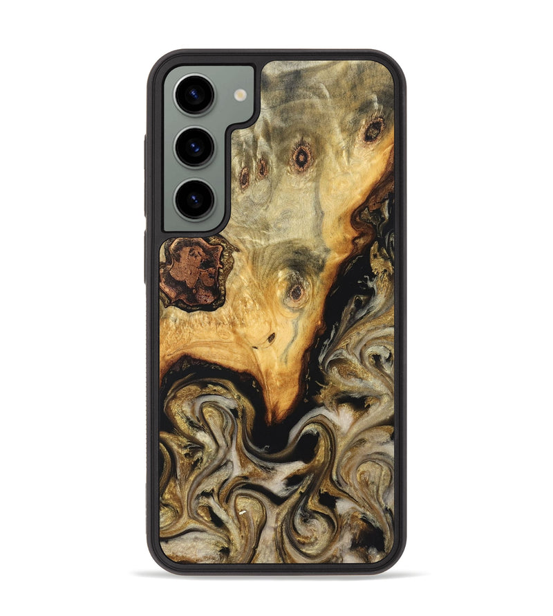 Galaxy S23 Plus Wood Phone Case - Ciera (Black & White, 824299)