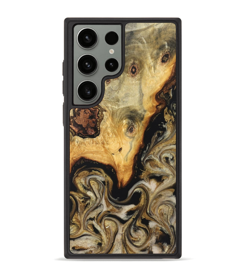 Galaxy S23 Ultra Wood Phone Case - Ciera (Black & White, 824299)