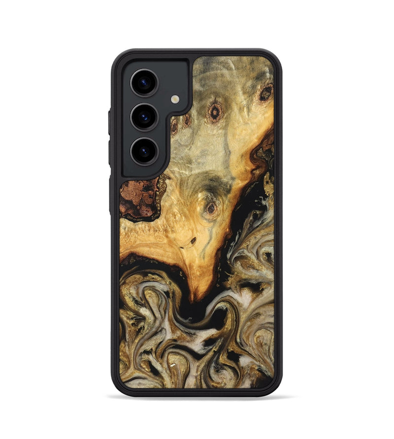 Galaxy S24 Wood Phone Case - Ciera (Black & White, 824299)