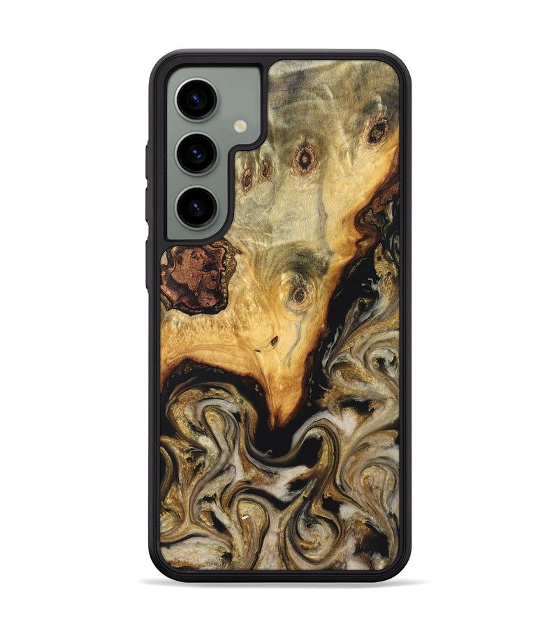 Galaxy S24 Plus Wood Phone Case - Ciera (Black & White, 824299)