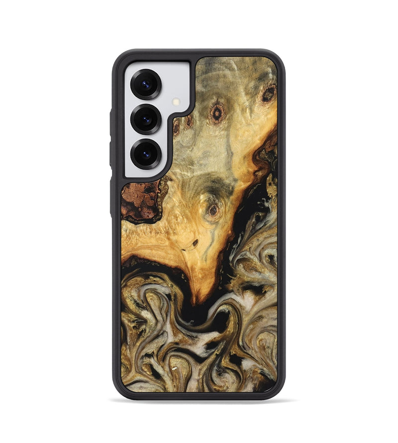 Galaxy S25 Wood Phone Case - Ciera (Black & White, 824299)