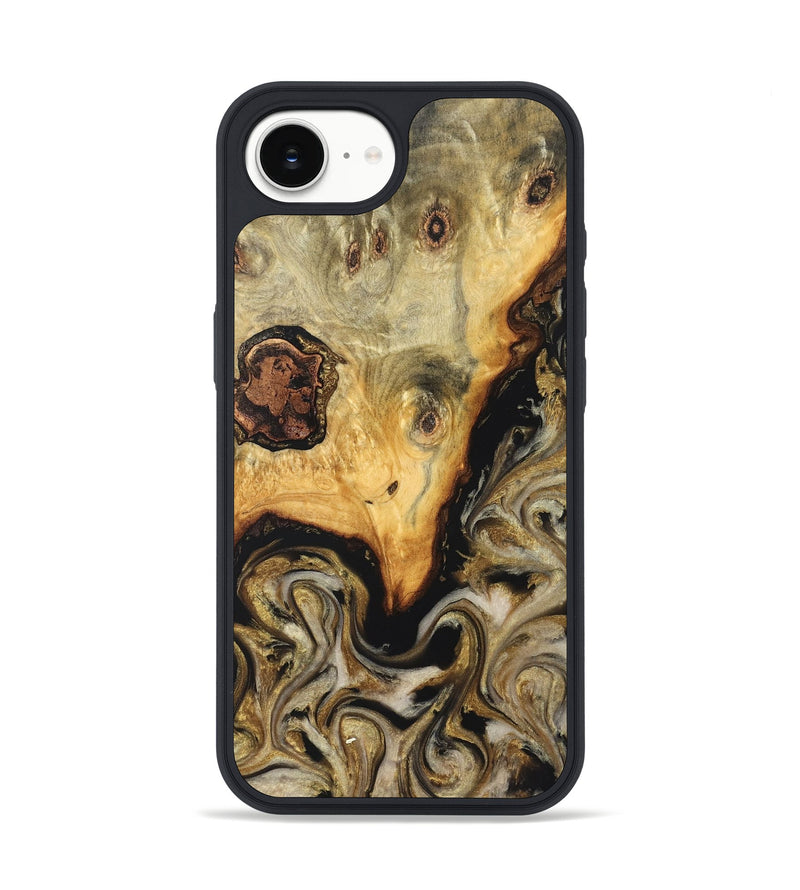 iPhone 17e Wood Phone Case - Ciera (Black & White, 824299)
