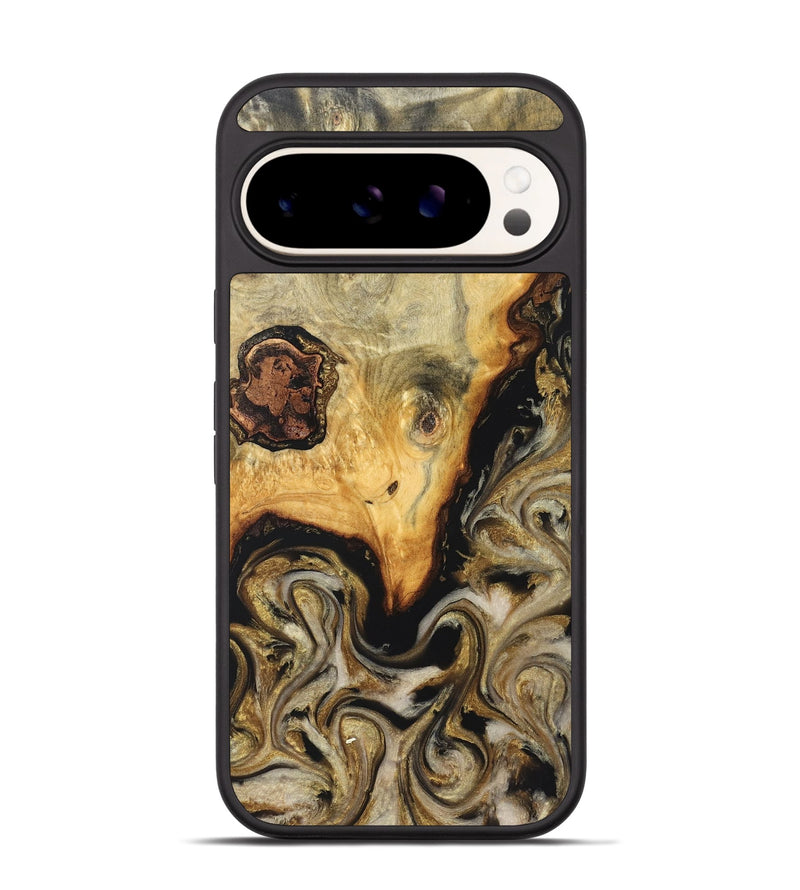 Pixel 9 Wood Phone Case - Ciera (Black & White, 824299)