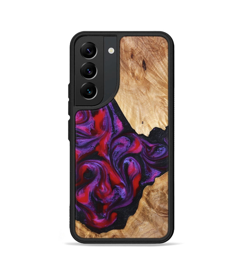 Galaxy S22 Wood Phone Case - Makala (Purple, 824302)