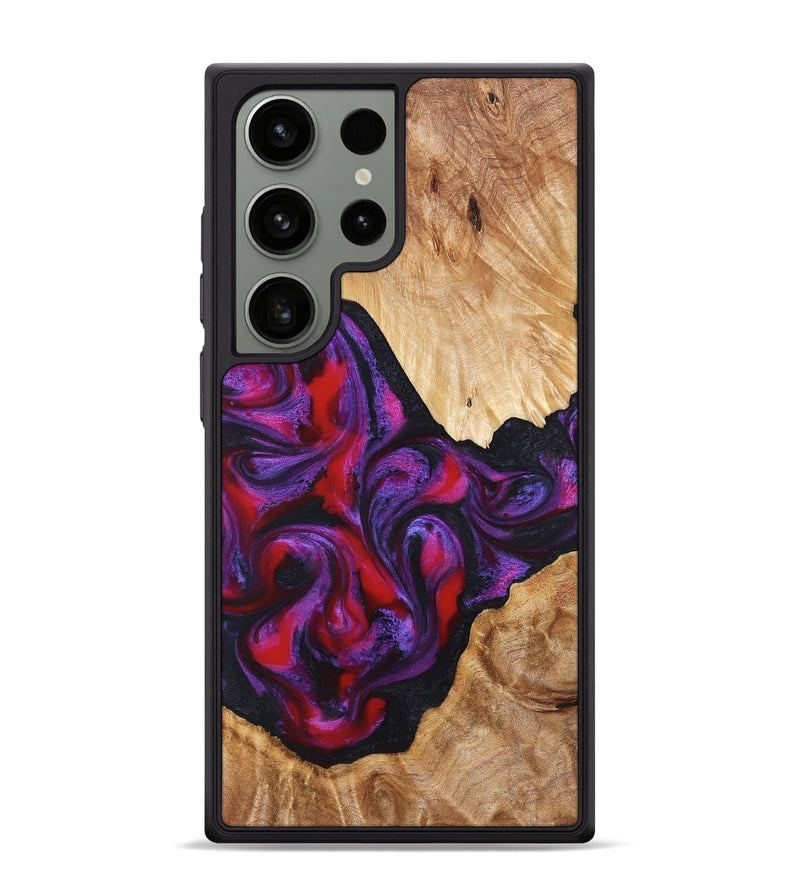 Galaxy S24 Ultra Wood Phone Case - Makala (Purple, 824302)
