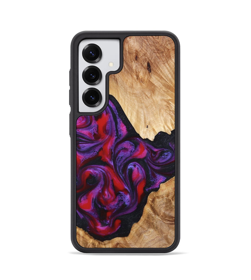 Galaxy S25 Wood Phone Case - Makala (Purple, 824302)