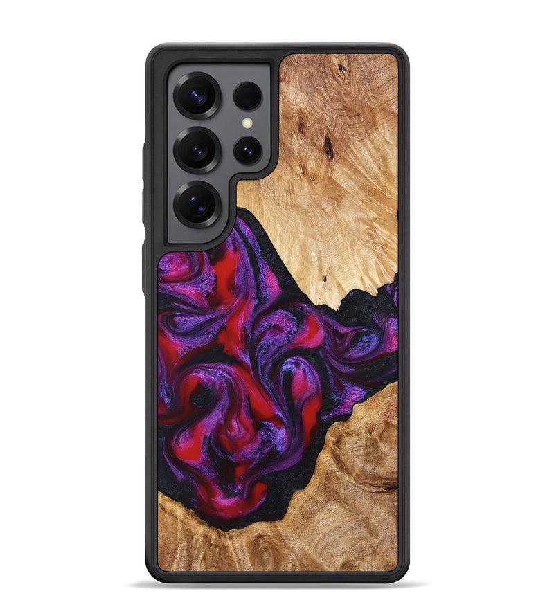 Galaxy S25 Ultra Wood Phone Case - Makala (Purple, 824302)