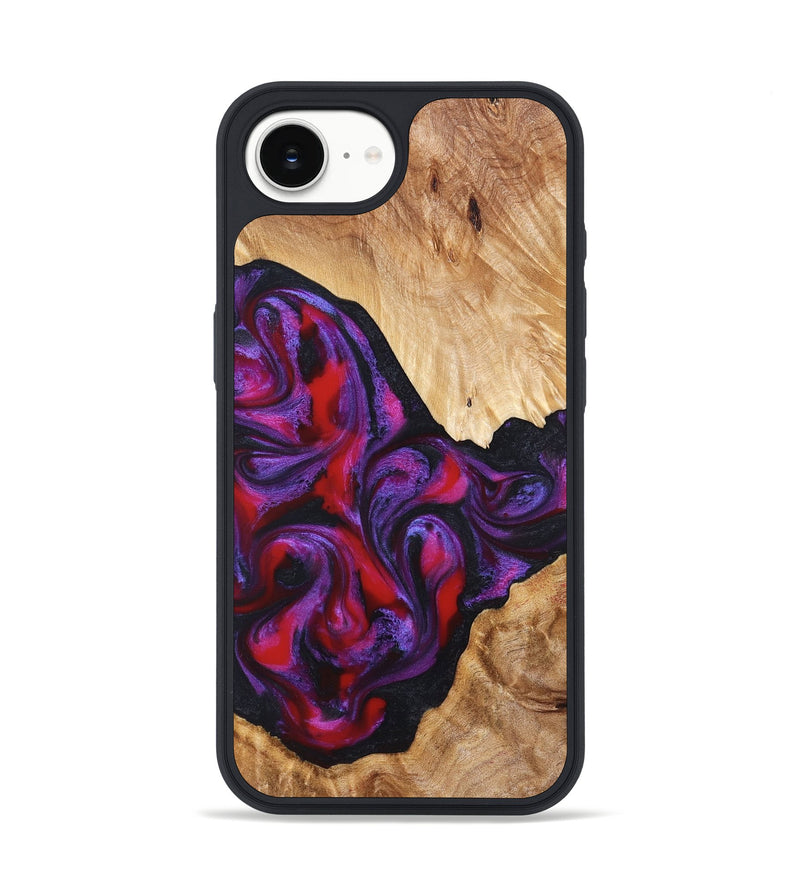 iPhone 16e Wood Phone Case - Makala (Purple, 824302)