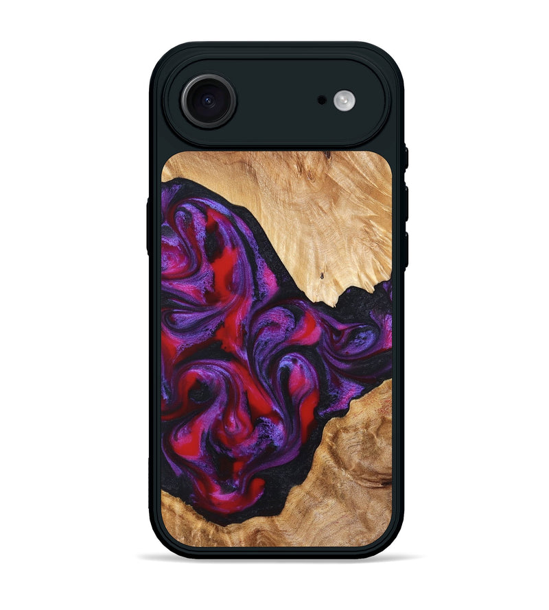 iPhone 17 Air Wood Phone Case - Makala (Purple, 824302)