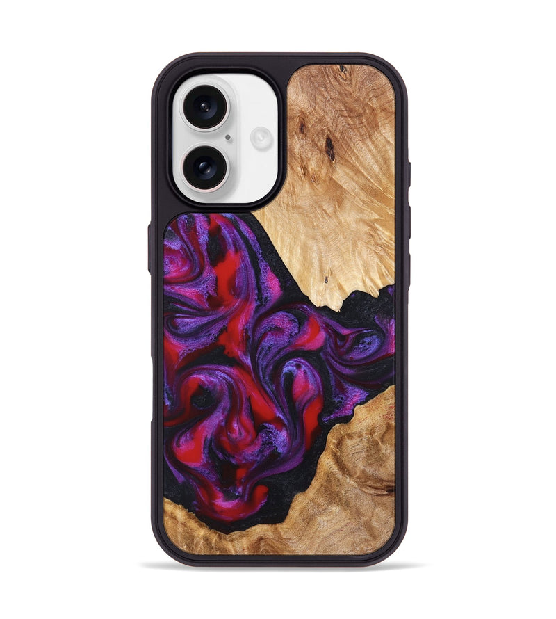 iPhone 17 Wood Phone Case - Makala (Purple, 824302)