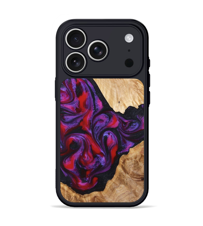 iPhone 17 Pro Wood Phone Case - Makala (Purple, 824302)