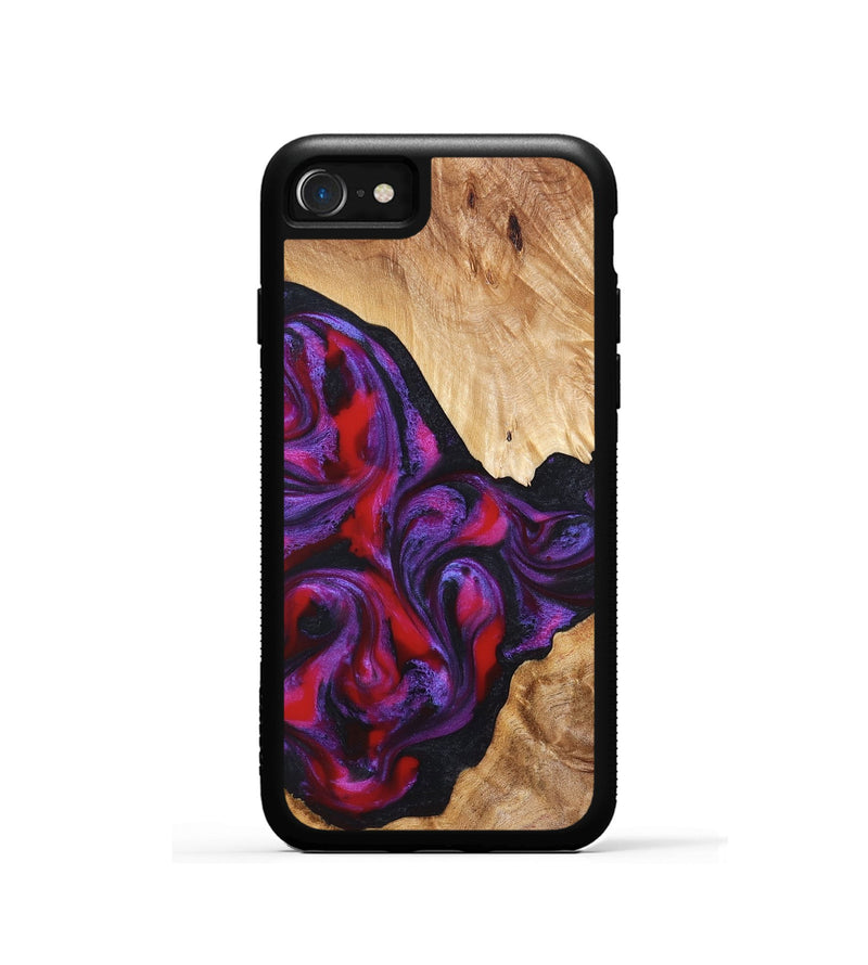 iPhone SE Wood Phone Case - Makala (Purple, 824302)