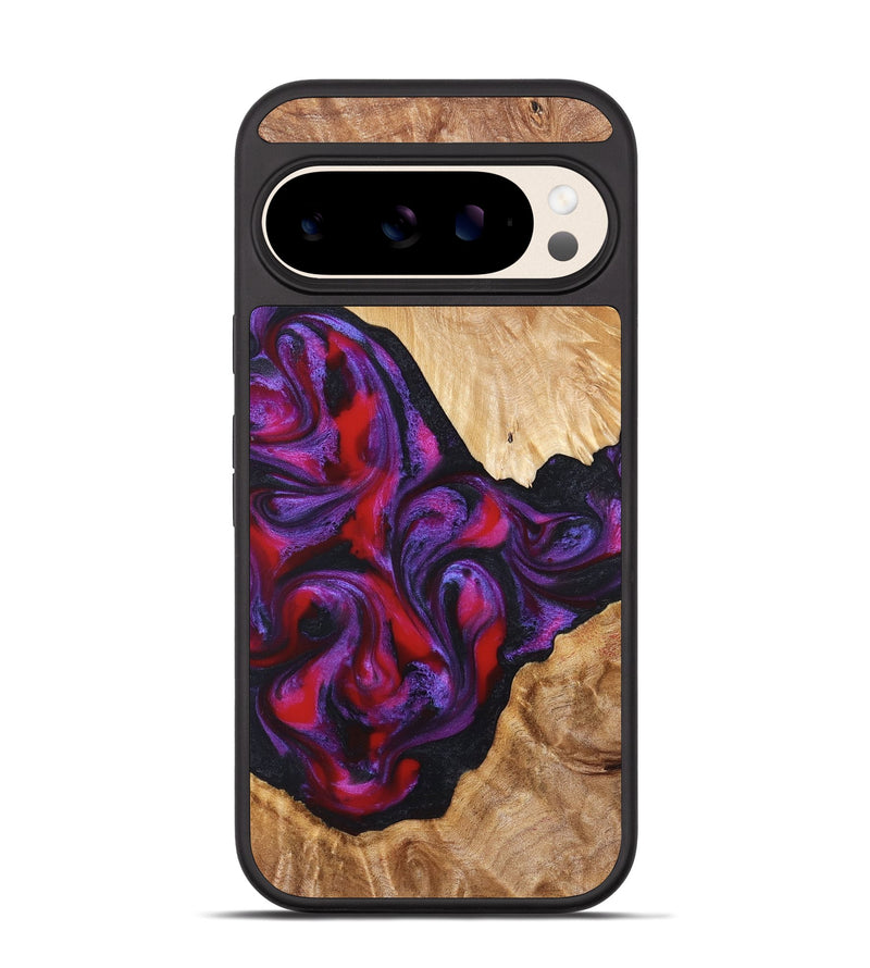 Pixel 10 Wood Phone Case - Makala (Purple, 824302)