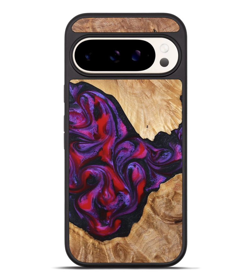 Pixel 9 Pro XL Wood Phone Case - Makala (Purple, 824302)