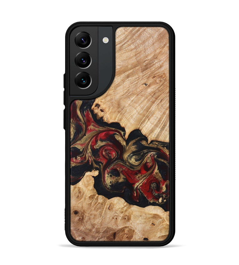 Galaxy S22 Plus Wood Phone Case - Ledger (Red, 824303)