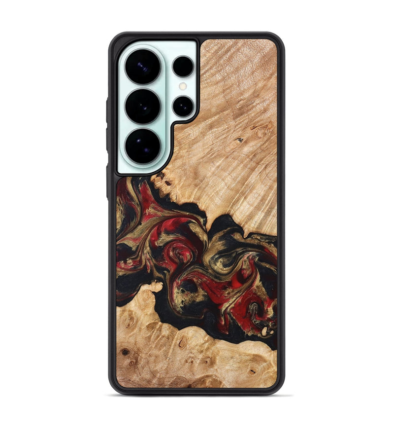 Galaxy S26 Ultra Wood Phone Case - Ledger (Red, 824303)