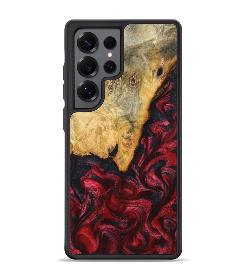 Galaxy S25 Ultra Wood Phone Case - Tiara (Red, 824304)