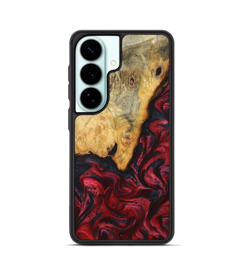 Galaxy S26 Wood Phone Case - Tiara (Red, 824304)