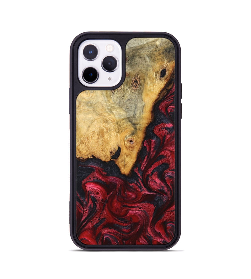 iPhone 11 Pro Wood Phone Case - Tiara (Red, 824304)