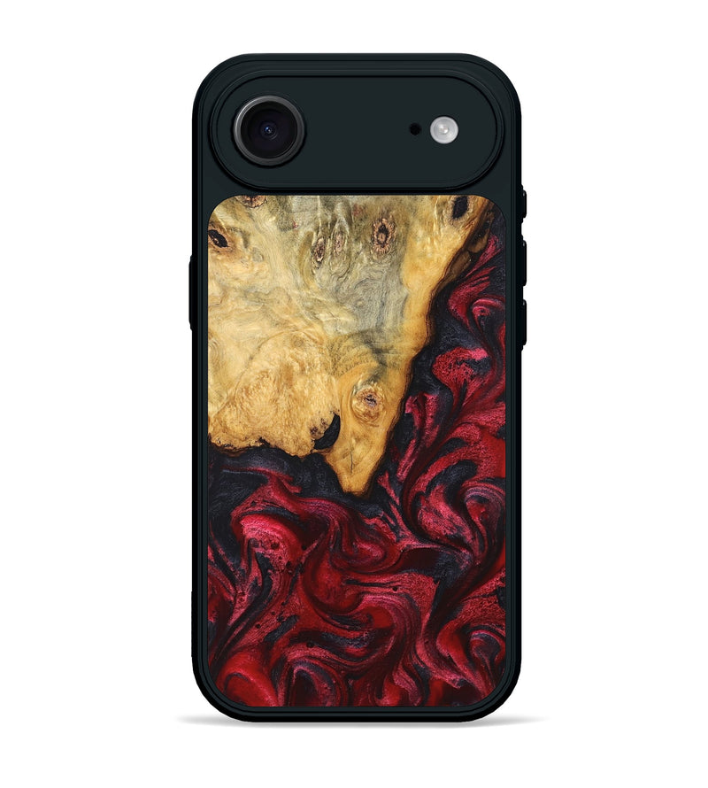 iPhone 17 Air Wood Phone Case - Tiara (Red, 824304)