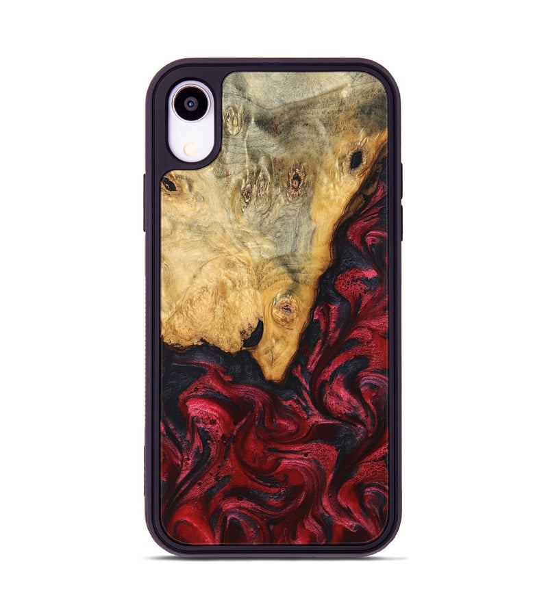 iPhone Xr Wood Phone Case - Tiara (Red, 824304)