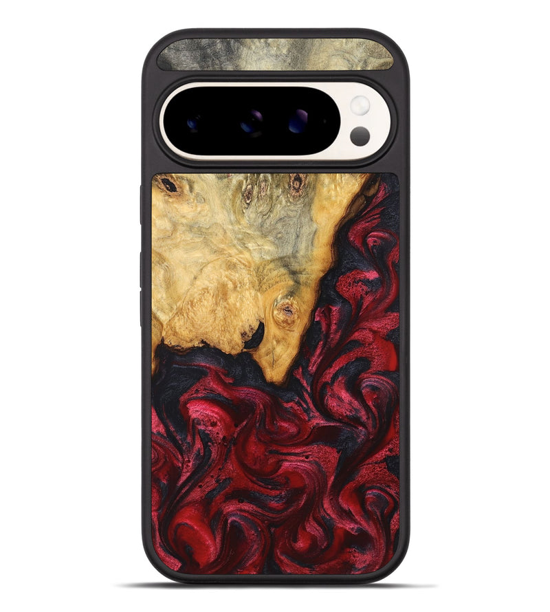 Pixel 9 Pro XL Wood Phone Case - Tiara (Red, 824304)