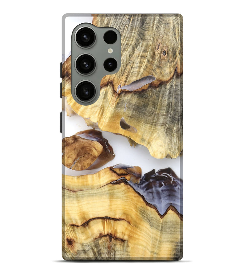 Galaxy S24 Ultra Wood Live Edge Phone Case - Ariel (Clear, 824314)