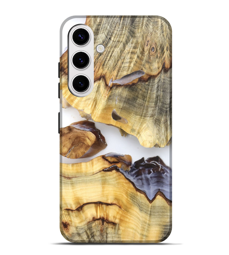 Galaxy S25 Plus Wood Live Edge Phone Case - Ariel (Clear, 824314)