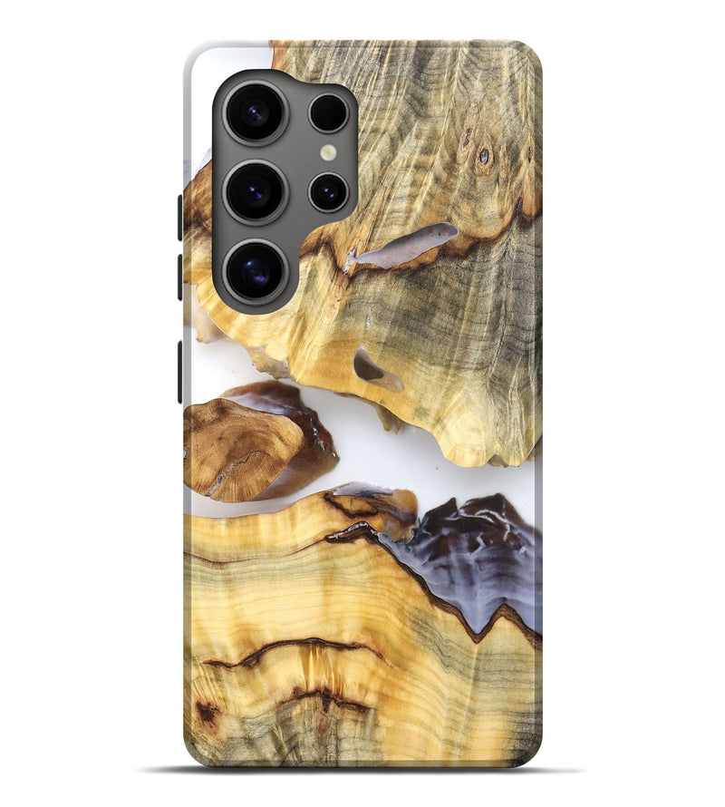 Galaxy S25 Ultra Wood Live Edge Phone Case - Ariel (Clear, 824314)