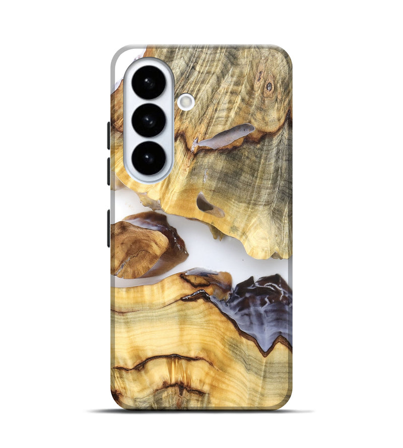 Galaxy S26 Wood Live Edge Phone Case - Ariel (Clear, 824314)
