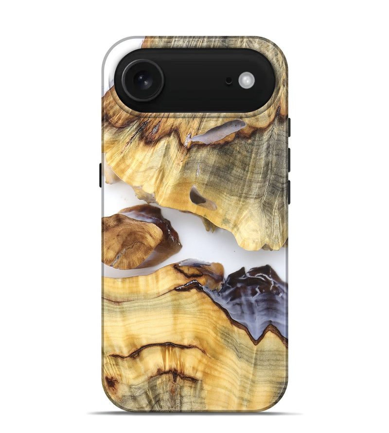 iPhone 17 Air Wood Live Edge Phone Case - Ariel (Clear, 824314)