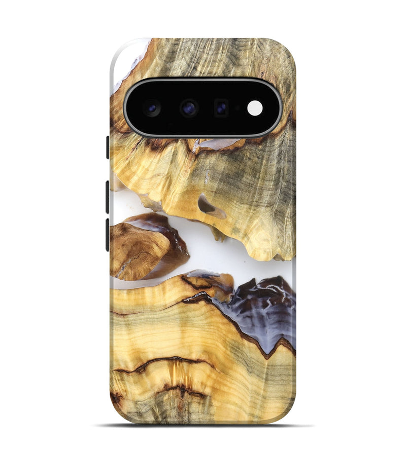 Pixel 11 Wood Live Edge Phone Case - Ariel (Clear, 824314)