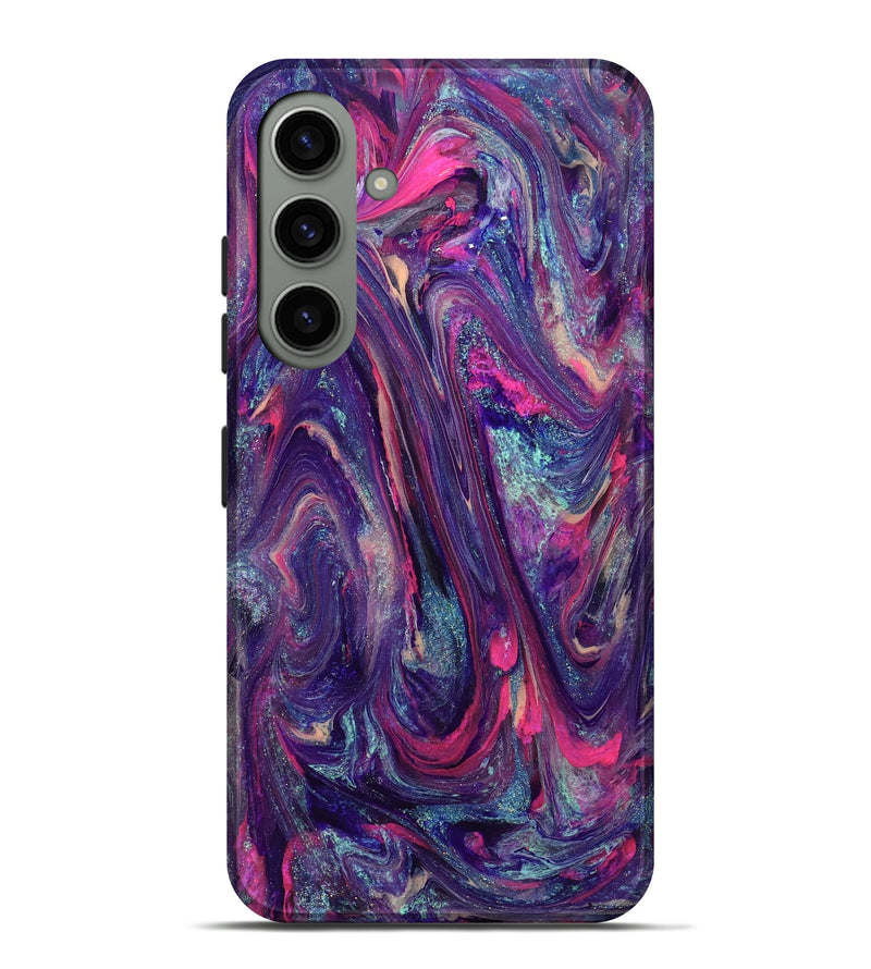 Galaxy S24 Plus ResinArt Live Edge Phone Case - Doretha (Purple, 824316)