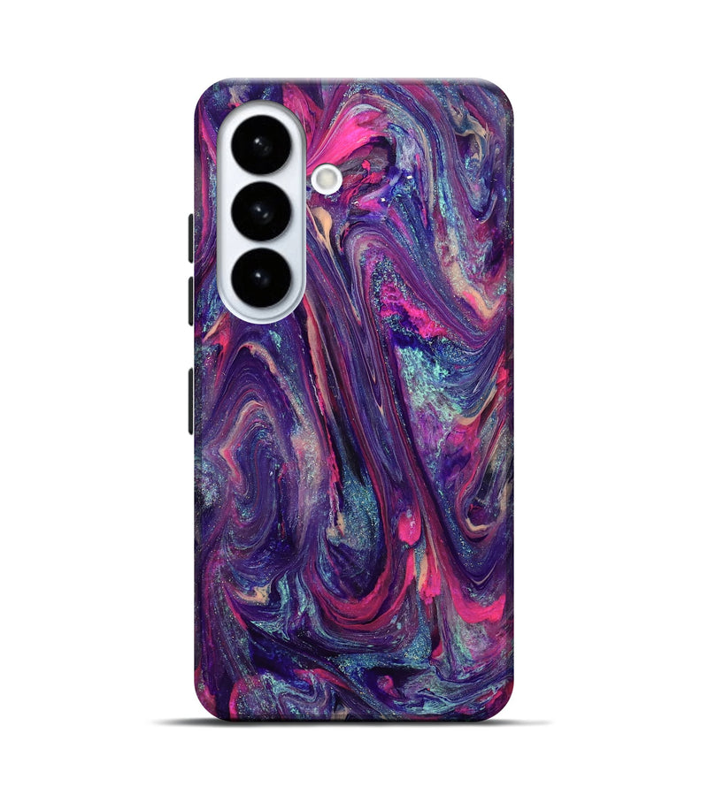 Galaxy S26 ResinArt Live Edge Phone Case - Doretha (Purple, 824316)
