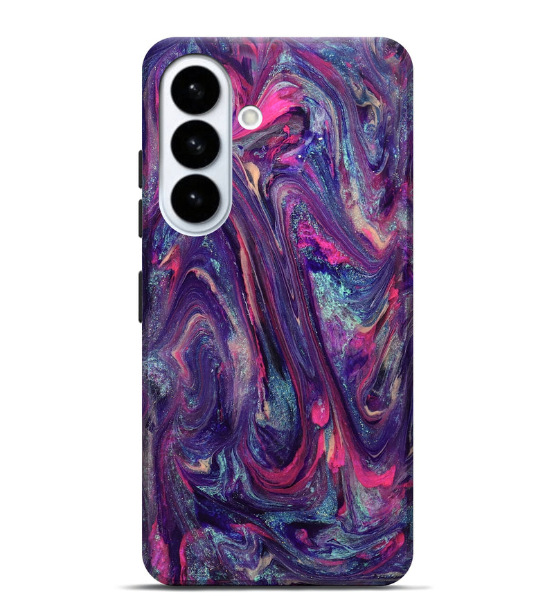 Galaxy S26 Plus ResinArt Live Edge Phone Case - Doretha (Purple, 824316)