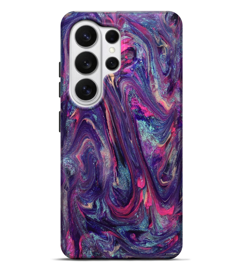 Galaxy S26 Ultra ResinArt Live Edge Phone Case - Doretha (Purple, 824316)