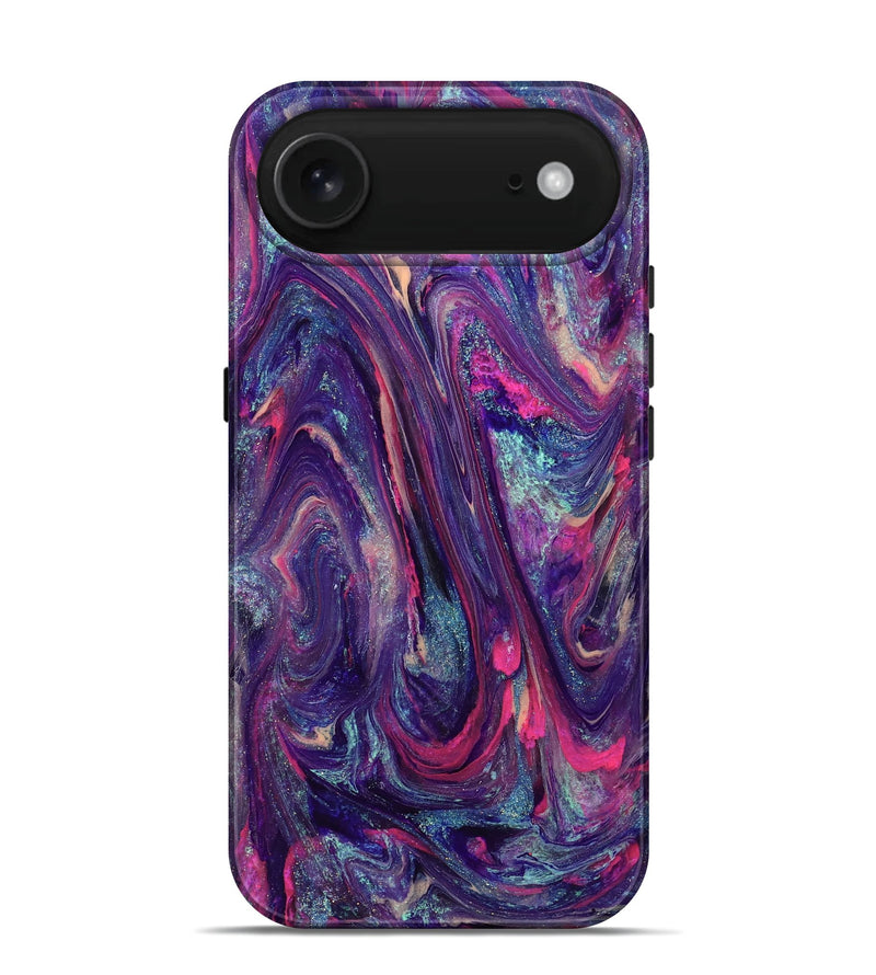 iPhone 17 Air ResinArt Live Edge Phone Case - Doretha (Purple, 824316)