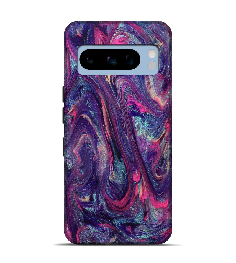 Pixel 8 Pro ResinArt Live Edge Phone Case - Doretha (Purple, 824316)