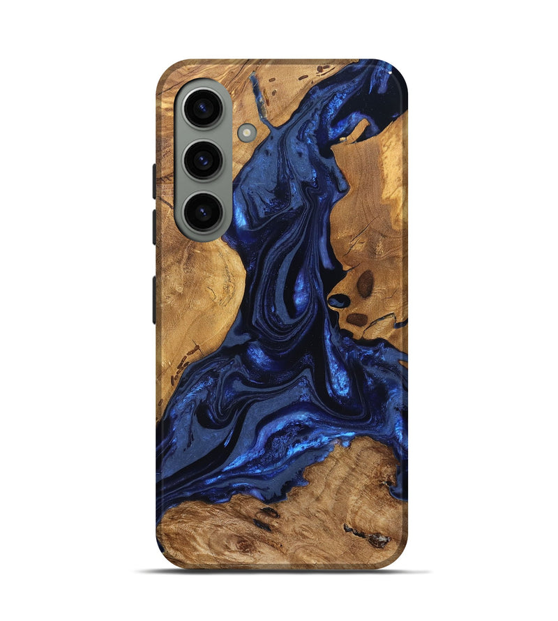 Galaxy S24 Wood Live Edge Phone Case - Jakayla (Ancient Olive, 824323)