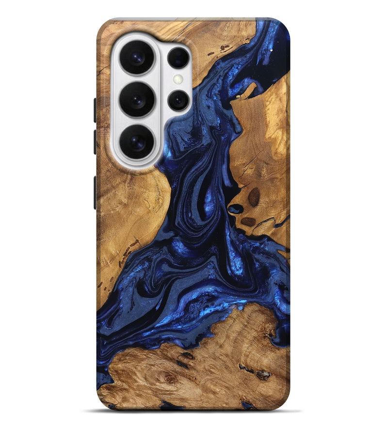 Galaxy S26 Ultra Wood Live Edge Phone Case - Jakayla (Ancient Olive, 824323)