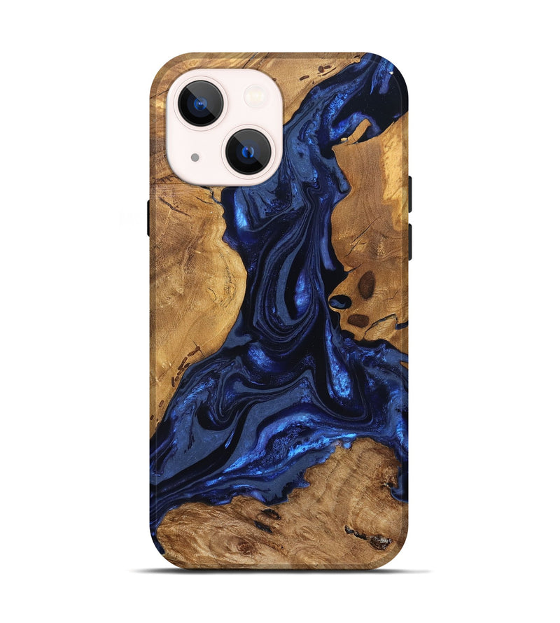 iPhone 14 Wood Live Edge Phone Case - Jakayla (Ancient Olive, 824323)