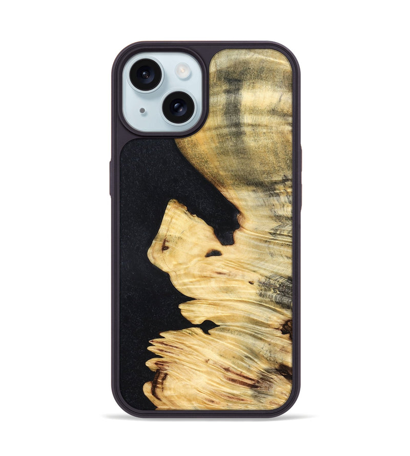 iPhone 15 Wood Phone Case - Lamar (Wood Burl, 824333)