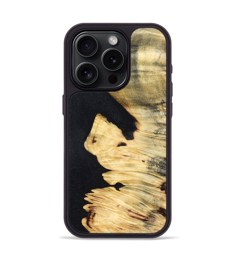 iPhone 15 Pro Wood Phone Case - Lamar (Wood Burl, 824333)